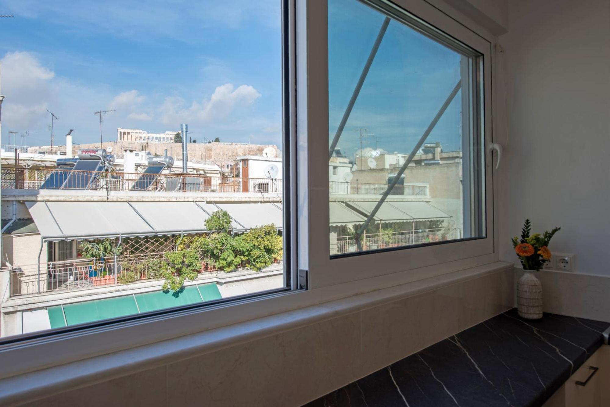 Acropolis View Apt In Koukaki Ateny Zewnętrze zdjęcie