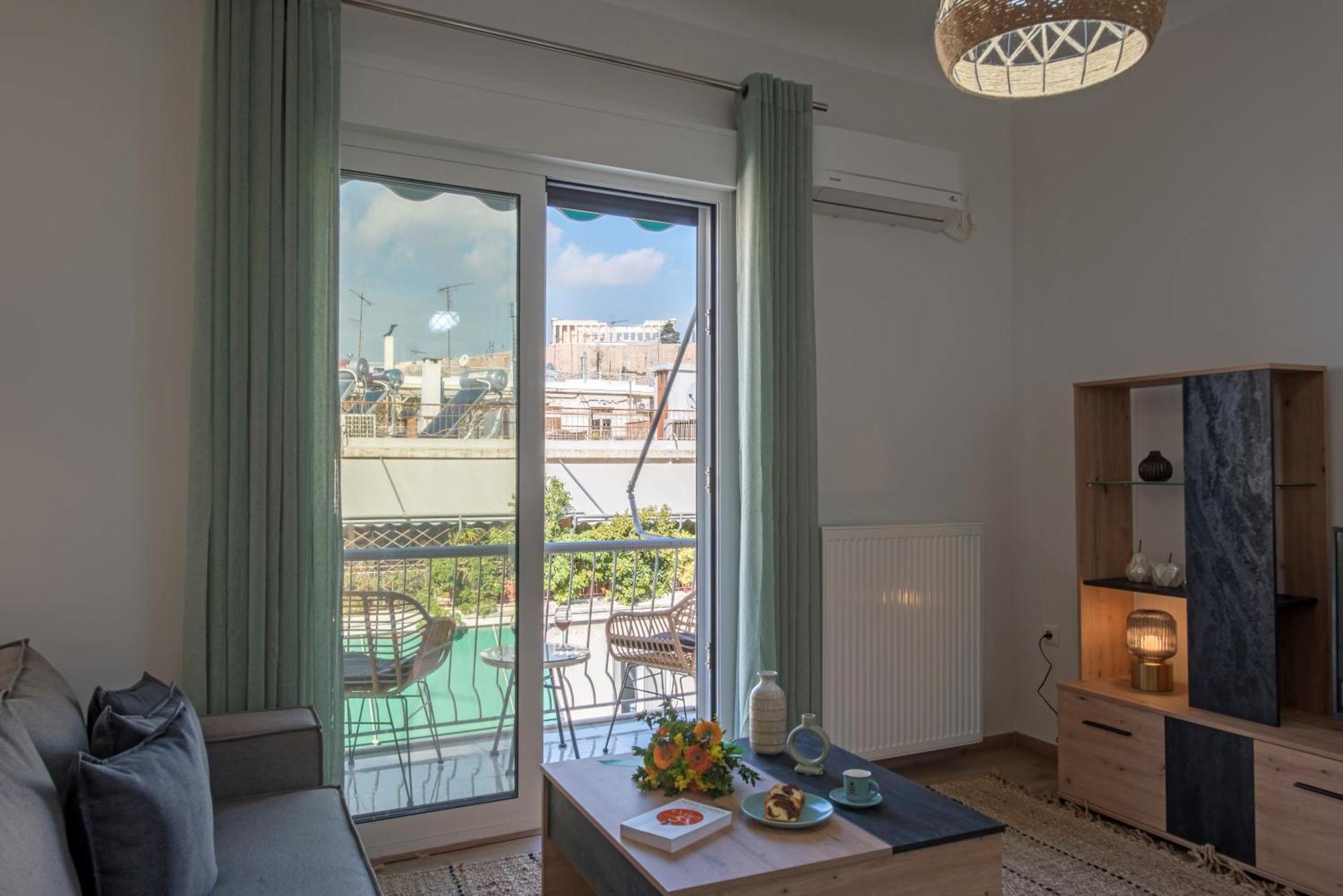Acropolis View Apt In Koukaki Ateny Zewnętrze zdjęcie